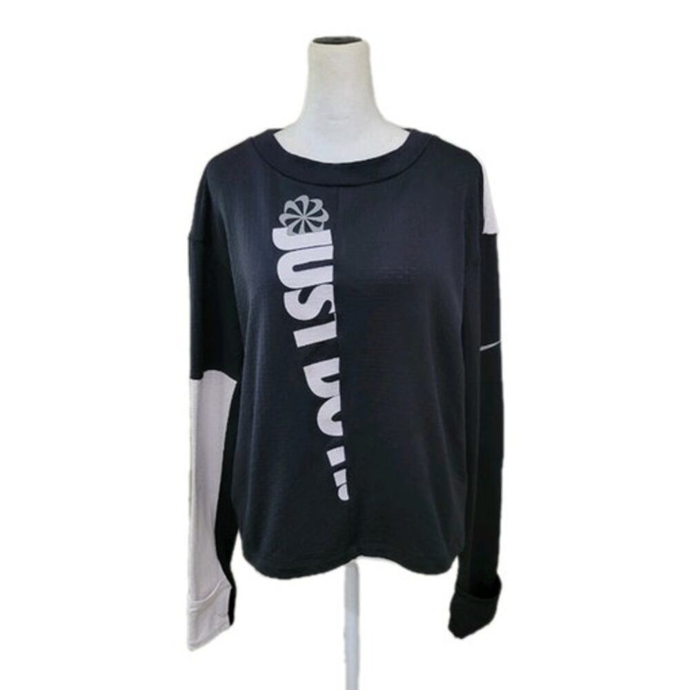 Nike Therma Sphere Icon Clash Long Sleeve Top‎ Women's Size Medium Running